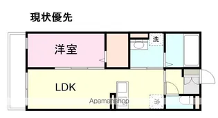 KOYURIKA【202号室】の間取り