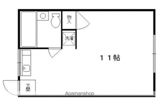 シャトレ等持院【2階】の間取り