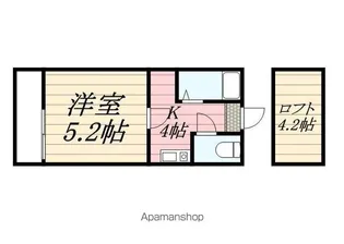 アーデンハイム松香台【202号室】の間取り