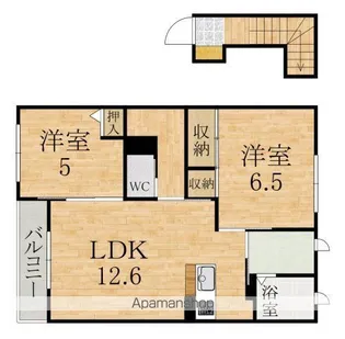 フェリーチェC【2階】の間取り