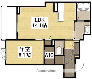 アルネスト【2階】の間取り