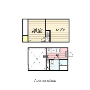 メゾン・ド・美野島【2階】の間取り