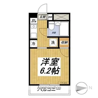サンコーポラス3【1階】の間取り