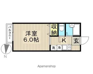 ASTOR GREEN【2階】の間取り