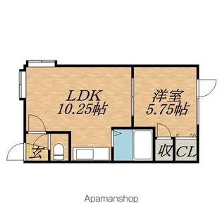 レジェンドコート【2階】の間取り