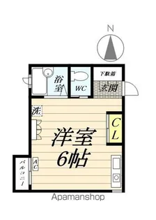 シャトー・ケイ・ワイ【2階】の間取り