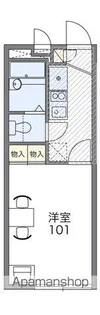 レオパレスエピナールⅢ【1階】の間取り