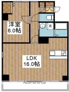 デリスガーデン女池【212号室】の間取り