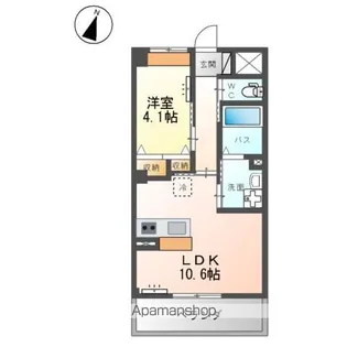 コンフェティ【4階】の間取り