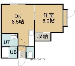グランベリー川原【216号室】の間取り