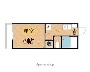 エクセル聖蹟【1階】の間取り