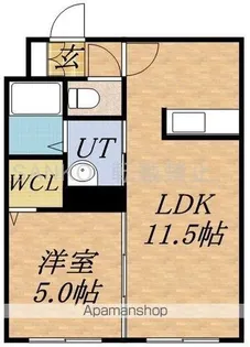 ポラリス元町【4階】の間取り
