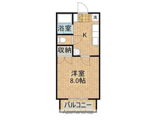 ミナミハウス【1階】の間取り