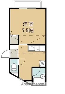 メゾンサカイダ【202号室】の間取り