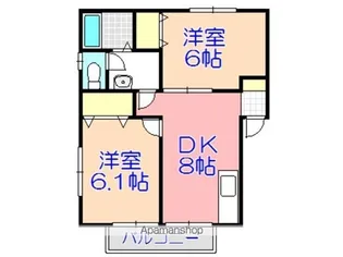 エルカーサ【1階】の間取り