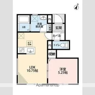 リーブルファイン野田中野台【1階】の間取り