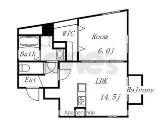 D-アパートメント泉【4階】の間取り