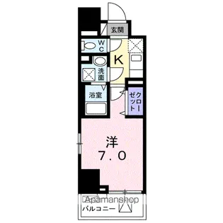 ジョリ シャルマン【4階】の間取り