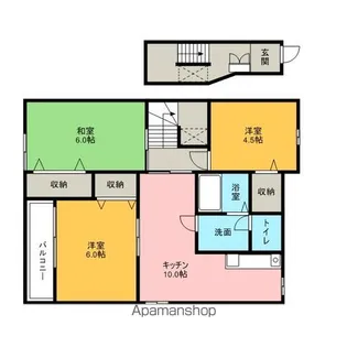 エスパルコ【2階】の間取り