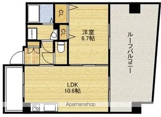 SERENITE江坂四番館【12階】の間取り