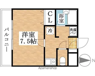 LIME LIGHT【2階】の間取り