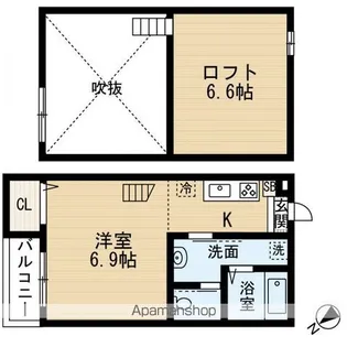 LEAF1八千代台西【2階】の間取り