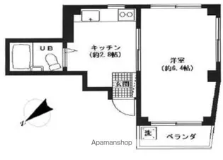 ホワイトキャッスル【2階】の間取り