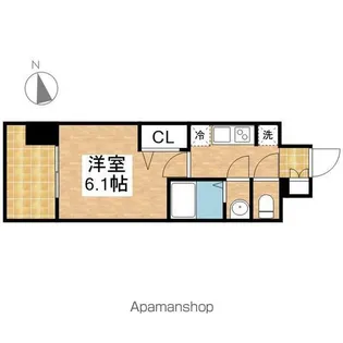 プレサンス大須観音フィエスタ【11階】の間取り