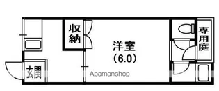 サニーハイツ石津東【1階】の間取り