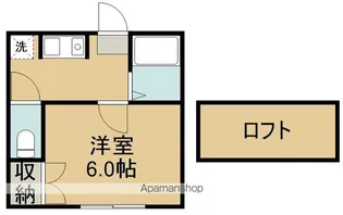 ホワイトパレス笠神Ⅱ【102号室】の間取り