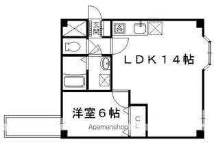 コミュニティー藤森【301号室】の間取り
