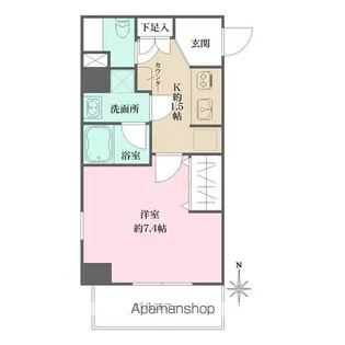 スコラタワー【6階】の間取り