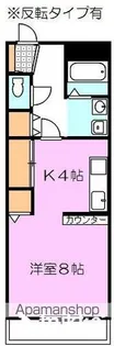 ドリス【2階】の間取り
