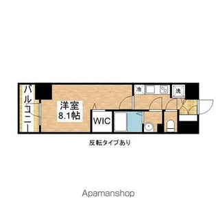 エスリード今池ルミナス【15階】の間取り