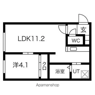 JB千歳【3階】の間取り