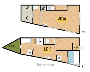 東京都八王子市片倉町【一戸建】の間取り