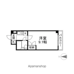 石山IVYハイツ【2階】の間取り