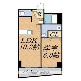 エクリュ【3階】の間取り