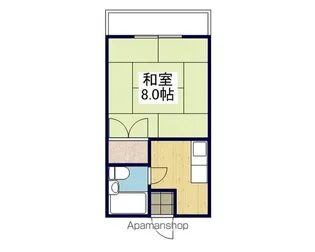 スカイハイツ二宮【203号室】の間取り