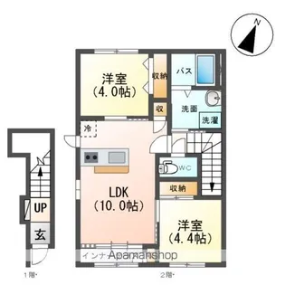 ルミナス【2階】の間取り