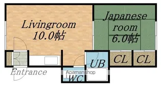 シルク21【2階】の間取り