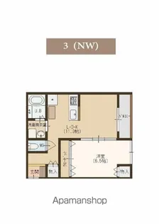 スカイラーク【3号室号室】の間取り