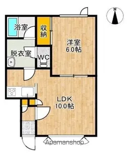 SOMAハイム【22号室】の間取り