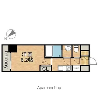 アステリ鶴舞テーセラ【10階】の間取り
