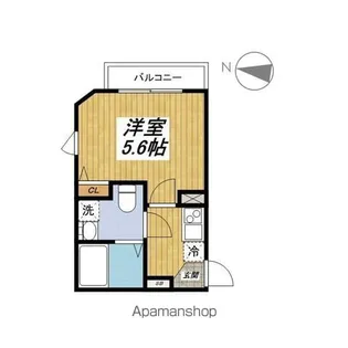 アーベインテラス氷川台Ⅱ【1階】の間取り