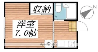 鈴木荘【204号室】の間取り