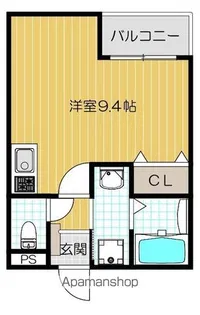 REGIES八尾駅前【202号室号室】の間取り