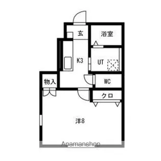 AMOUR EVER Ⅵ【1階】の間取り