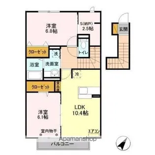 リオパネーラ【2階】の間取り
