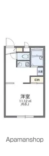 レオパレスI’S【203号室】の間取り